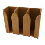 Kopjesrek Teak 3 Stapels, Ophalen of Verzenden, Nieuw