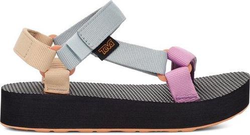 Teva K MIDFORM UNIVERSAL Unisex Sandalen - Zwart/Oranje - Ma, Kinderen en Baby's, Kindermode-accessoires, Nieuw, Verzenden
