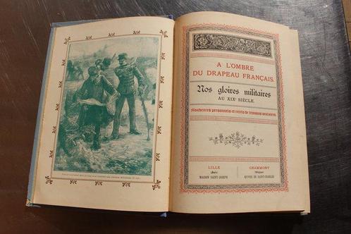 Onbekend - A LOMBRE DU DRAPEAU FRANÇAIS - Nos gloires, Antiek en Kunst, Antiek | Boeken en Bijbels