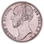 1 Gulden 1847-1848 Willem II ZFr+, Postzegels en Munten, Munten | Nederland, Verzenden