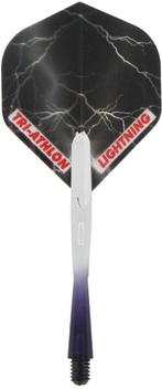 McKicks Thunder & Lightning Flight Shaft Set Black (Flights), Sport en Fitness, Darts, Ophalen of Verzenden, Nieuw