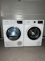 Prachtige Bosch 8KG Wasmachine Bosch 8KG Warmtepompdroger!, Energieklasse A of zuiniger, 1200 tot 1600 toeren, Minder dan 85 cm