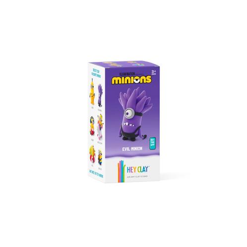 Hey Clay - Minions Evil Purple (5 potjes) - Limited Edition, Kinderen en Baby's, Speelgoed | Overig