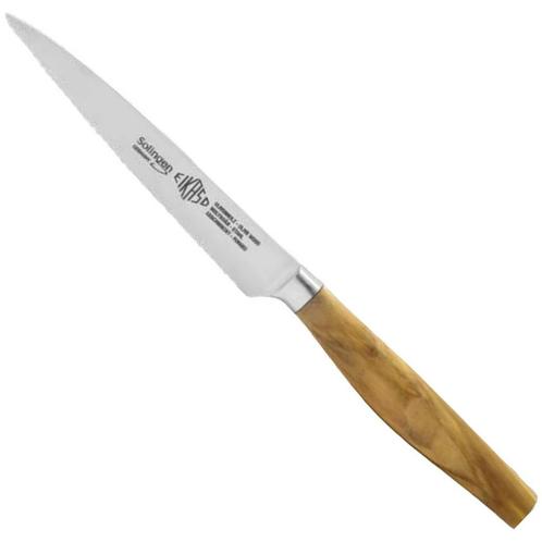 Eikaso Solingen Gesmeed Tomatenmes 12cm met Olijfhouten H..., Huis en Inrichting, Keuken | Bestek, Nieuw, Ophalen of Verzenden