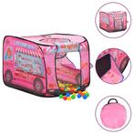 vidaXL Kinderspeeltent met 250 ballen 70x112x70 cm roze, Kinderen en Baby's, Speelgoed | Speeltenten, Verzenden, Nieuw