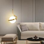 Nordic Glazen Hanglamp LED – 3 Lichtkleuren, Huis en Inrichting, Verzenden, Nieuw