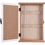 Sleutelkast - Trion Evim - Sleutelrek - Home - Wit/Hout -, Ophalen of Verzenden, Nieuw