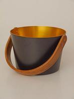 Opgietemmer zwart/goud met houten draaghendel, Verzenden, Nieuw