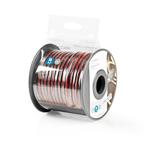 Speakerkabel 2x 1,50 mm2 koperkern | 25 m. luidsprekersnoer, Audio, Tv en Foto, Audiokabels en Televisiekabels, Verzenden, Nieuw
