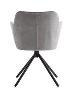 2dekans | Criks Design Preston Draaibare Eetkamerstoel -, Ophalen of Verzenden, Zo goed als nieuw, Zwart