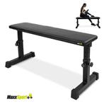 MaxxSport Halterbank - Trainingsbank - 110 x 45cm (Huis), Sport en Fitness, Fitnessmaterialen, Verzenden, Nieuw