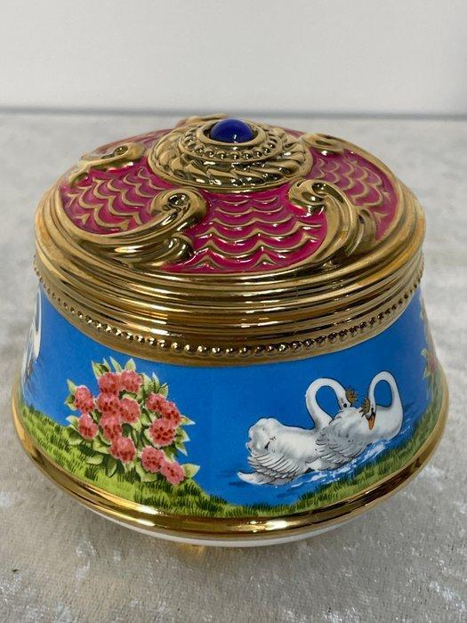 Faberge/Franklin Mint ‘The Swan Lake’ - Muziekdoos -, Antiek en Kunst, Curiosa en Brocante