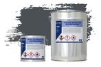 Wixx 2K Epoxy 550 Betonverf RAL 7016 | Antracietgrijs 10L, Nieuw, Verf, Grijs, Verzenden