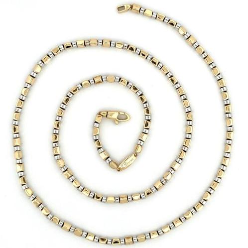 Handmade - Halsketting - Dadi e cubetti - 15.5 g - 18 karaat, Sieraden, Tassen en Uiterlijk, Kettingen