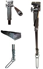 Eenbeen Statief aluminium (monopod) 1.78m met kop, Verzenden, Eenpoot, Nieuw, 175 cm of meer