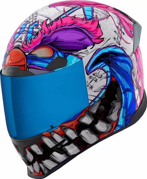 Icon Airframe Pro Krazy Klown 2 Integraalhelm Multicolor, Motoren, Kleding | Motorhelmen, Integraalhelm, Heren, M, Nieuw met kaartje