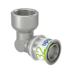 Uponor MLC perskoppeling knie 32 x 1 binnendraad, Doe-het-zelf en Verbouw, Ophalen of Verzenden, Nieuw