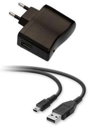 USB adapter AC lader + Mini USB kabel, Doe-het-zelf en Verbouw, Overige Doe-het-zelf en Verbouw, Nieuw, Ophalen of Verzenden