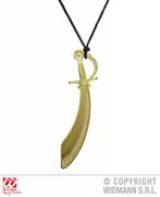 Ketting zwaard goud, Kleding | Dames, Ophalen of Verzenden, Nieuw