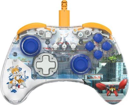 REALMz Bedrade Controller - LED - Tails Seaside Hill Zone -, Spelcomputers en Games, Spelcomputers | Nintendo Wii U, Verzenden