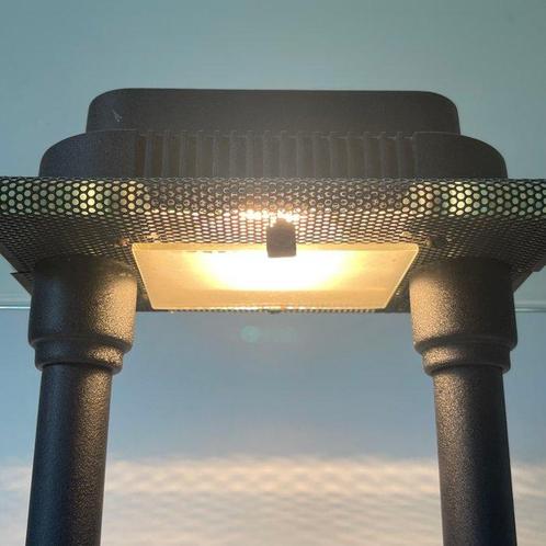 HCL - Bureaulamp - Glas, Metaal - Design Halogeen Lamp, Antiek en Kunst, Antiek | Lampen