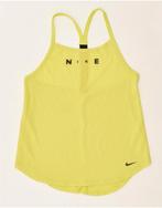 NIKE Womens Dri Fit Graphic Cami Top UK 4 XS Yellow, Kleding | Dames, Verzenden, Nieuw