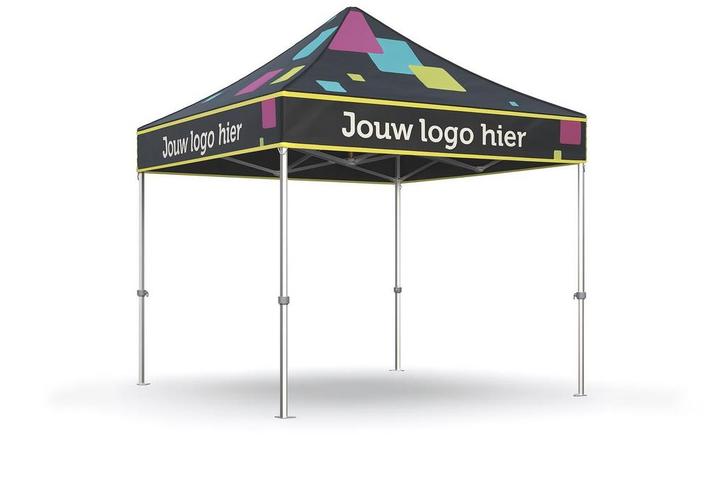 Easy up partytent 3x3m - Professional | Heavy duty PVC |, Tuin en Terras, Partytenten, Minder dan 4 meter, Minder dan 5 meter