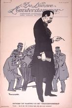 Spotprent Nederlandse politiek tijdens Eerste Wereldoorlo..., Antiek en Kunst, Verzenden