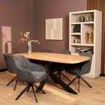 Eetkamerstoel Jens | Antraciet, Ophalen of Verzenden, Nieuw