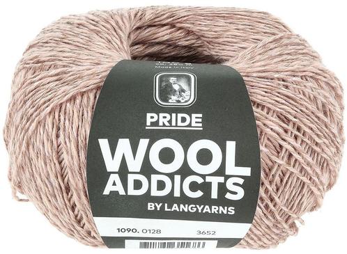 WoolAddicts Pride - 128 oester pastelroze - Linnen-Mix Gar, Hobby en Vrije tijd, Breien en Haken, Ophalen of Verzenden