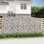 vidaXL Schanskorf gewelfd 400x50x180/200 cm gegalvaniseerd, 100 cm of meer, Verzenden, Nieuw, Metaal