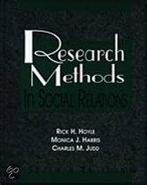Research Methods in Social Relations 9780155061392, Boeken, Verzenden, Zo goed als nieuw