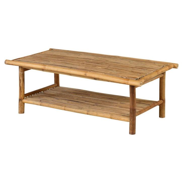 Exotan Bamboe loungetafel - bamboo natural finish, Tuin en Terras, Tuinsets en Loungesets, Verzenden