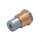 ISOTHERM BOILER PLUG ZINK  8MM 1/4 BSP, Watersport en Boten, Ophalen of Verzenden, Nieuw, Zeilboot of Motorboot