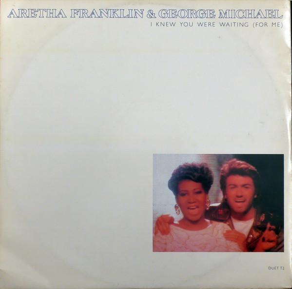 12 inch gebruikt - Aretha Franklin - I Knew You Were Wait..., Cd's en Dvd's, Vinyl Singles, Zo goed als nieuw, Verzenden