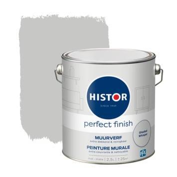 Histor Perfect Finish Muurverf Mat - Shaded Whisper - 2,5..., Doe-het-zelf en Verbouw, Verf, Beits en Lak, Verf, Overige kleuren