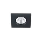 Zwarte badkamer inbouwspot Iman, metaal, IP65, 5 watt, Ophalen of Verzenden, Nieuw, Modern