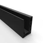 Celest balustrade vloerprofiel-2000 mm-Satijn zwart geanodis, Doe-het-zelf en Verbouw, Ophalen of Verzenden, Nieuw