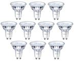 10 stuks Philips LED GU10 3.5W/827 36º 255lm Niet-Dimbaar.., Huis en Inrichting, Lampen | Overige, Ophalen of Verzenden, Nieuw