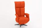 Relaxfauteuil Uitgeest - relaxfauteuils - Oranje, Huis en Inrichting, Nieuw, Stof