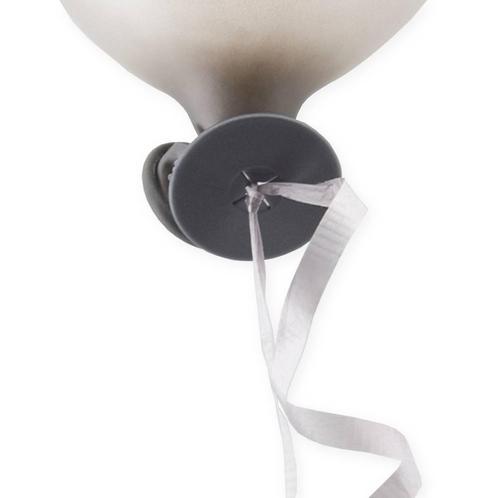 Ballon Snelsluiters Zilver met Lint 100st, Hobby en Vrije tijd, Feestartikelen, Nieuw, Verzenden