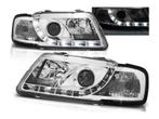 Koplampen LED DRL Chrome geschikt voor Audi A3 8L, Auto-onderdelen, Verlichting, Verzenden, Nieuw, Audi