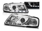 Koplampen LED DRL Chrome geschikt voor Audi A3 8L, Verzenden, Nieuw, Audi