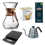 Chemex starter kit 6-Kops (slow coffee), Ophalen of Verzenden, Nieuw