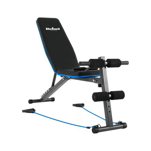 Rebel Active Schuine Trainingsbank met Beensteunen en, Sport en Fitness, Fitnessmaterialen, Ophalen of Verzenden