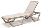 SCAB Vela ligbed taupe, Verzenden, Nieuw, Kunststof