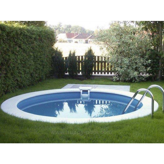 Happy Pool Rond inbouwbad 135 cm diep, Tuin en Terras, Zwembaden, Verzenden