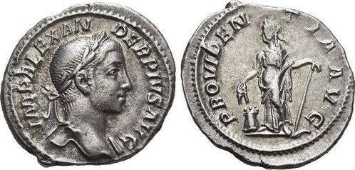 Denar 222-235 n Chr Rom Severus Alexander 222-235 n Chr, Postzegels en Munten, Munten | Europa | Niet-Euromunten, Verzenden