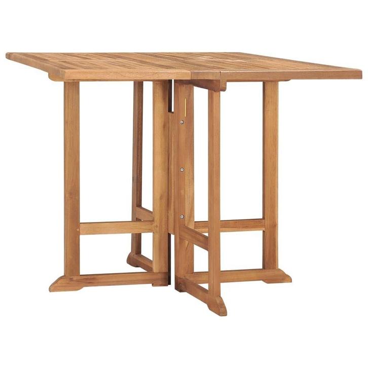 Teakhouten Tuintafel 90x90 | Retourdeal 40%, Tuin en Terras, Tuintafels, Vierkant, Nieuw, Teakhout, Ophalen of Verzenden