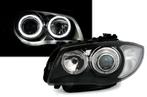 Koplampen + Angel eyes LED BMW E81 E82 E87 E87 LCI E88 B2729, Auto-onderdelen, Verlichting, Nieuw, BMW